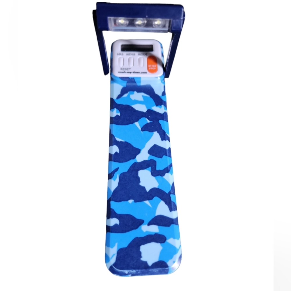 MARK MY TIME Camouflage bookmark time with reading light
